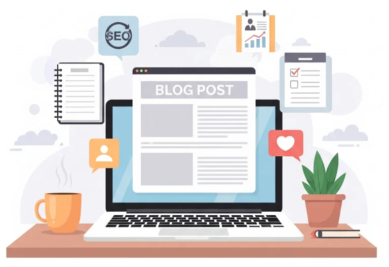 نمونه کار وبلاگ پست