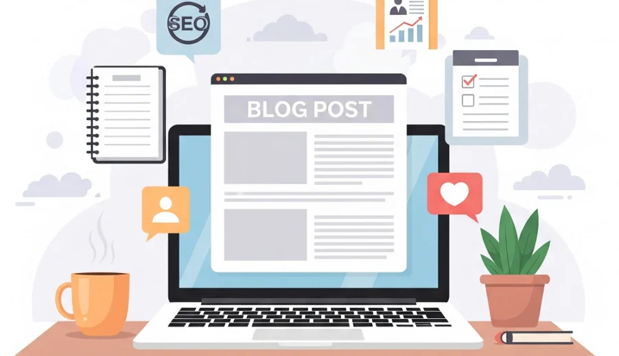 نمونه کار وبلاگ پست