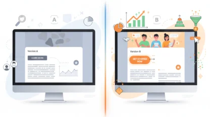 A/B تست محتوا: ۳ گام تا افزایش ۵۰٪ لیدهای با کیفیت